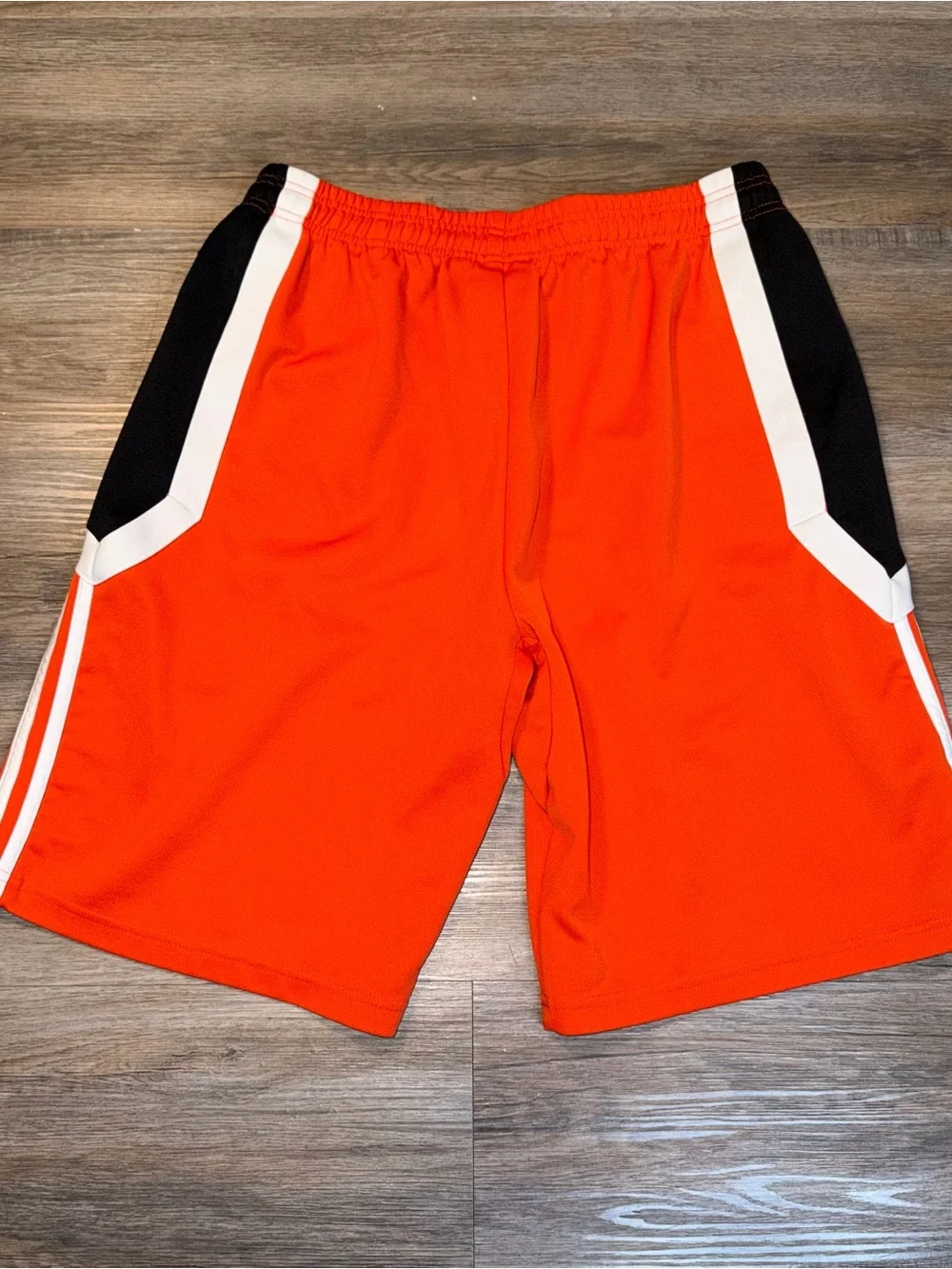 Adidas Originals Nova Shorts Mens Large Side Panels Solar Red Black White